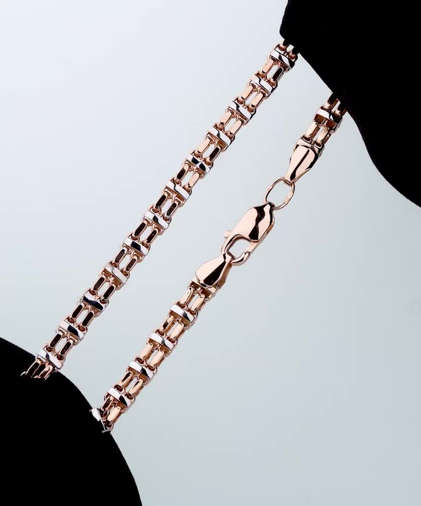 Auksinė apyrankė 4mm - Auksinės apyrankės - Goldinga