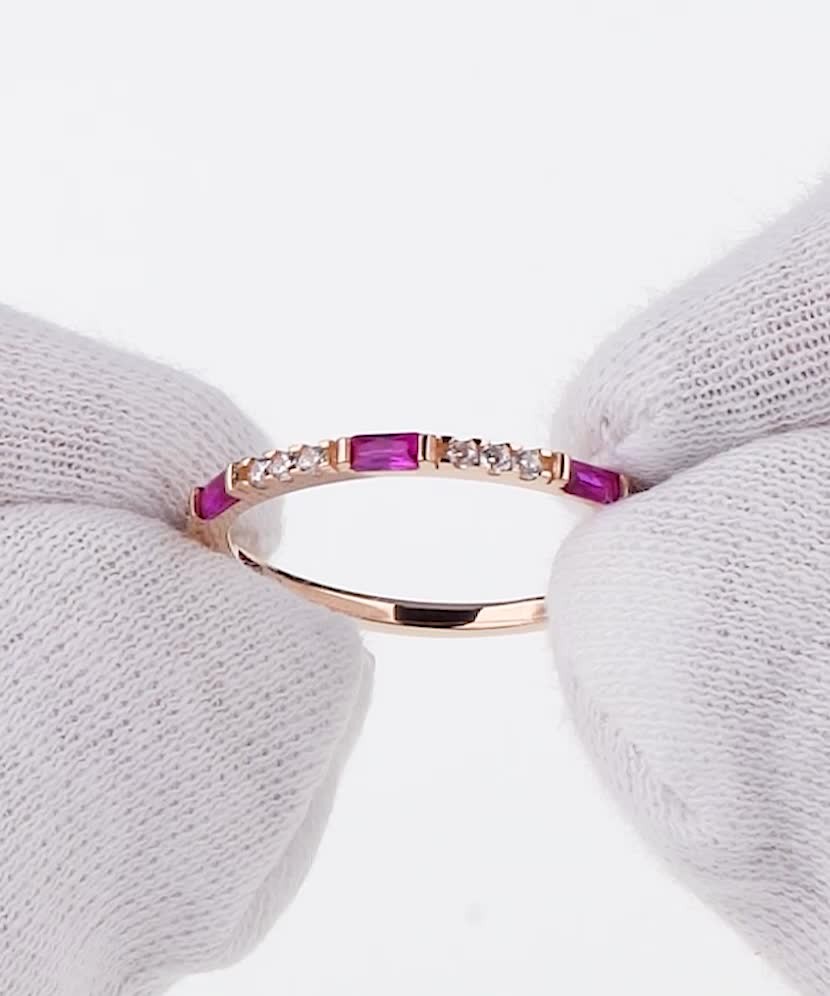 Auksinis žiedas su cirkoniais  - Goldinga