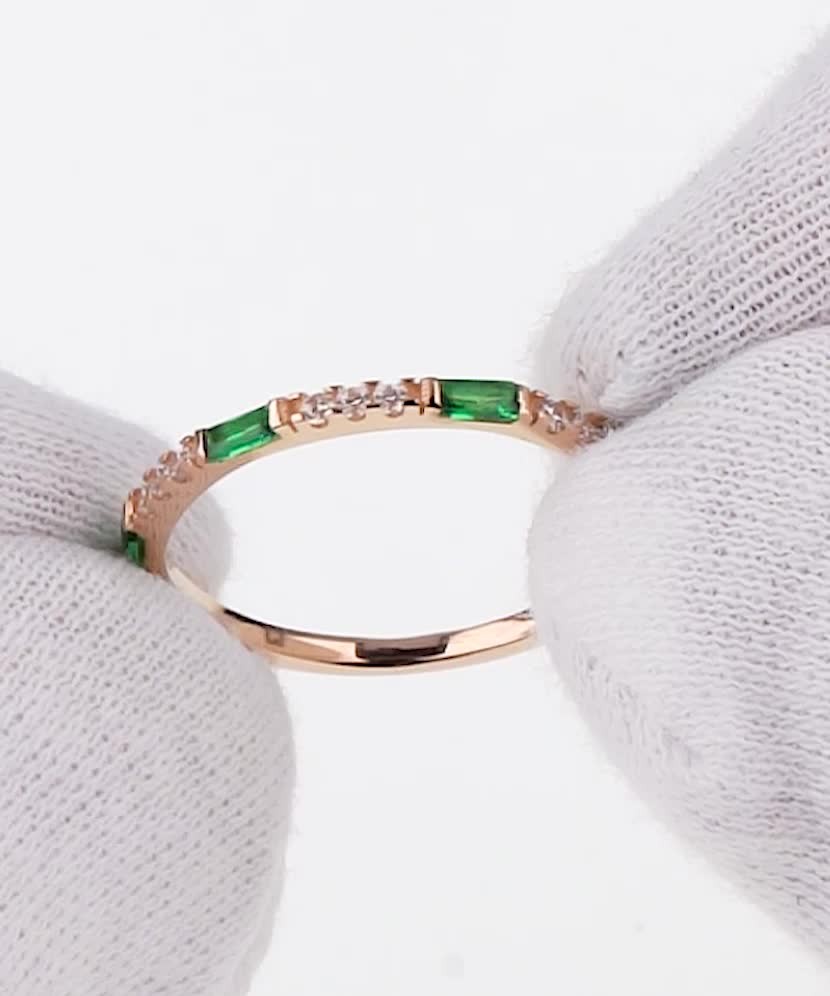 Auksinis žiedas su cirkoniais  - Goldinga