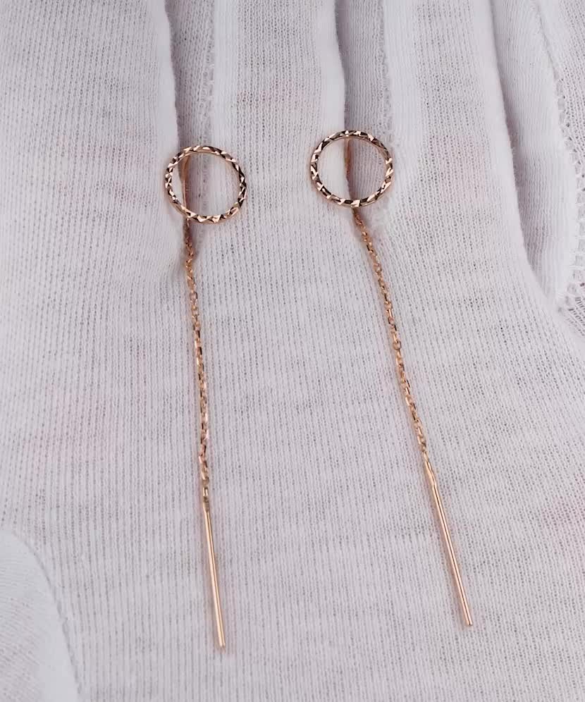 Auksiniai auskarai  - Goldinga