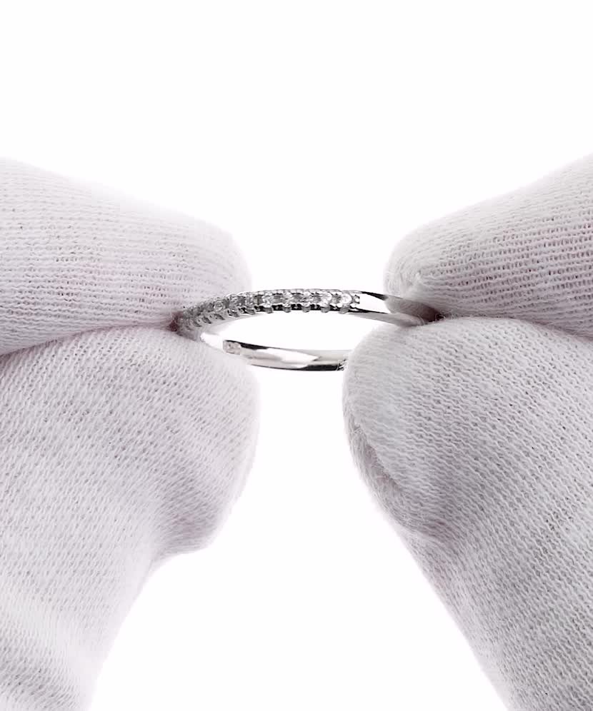 Sidabrinis žiedas Su Cirkoniais  - Goldinga