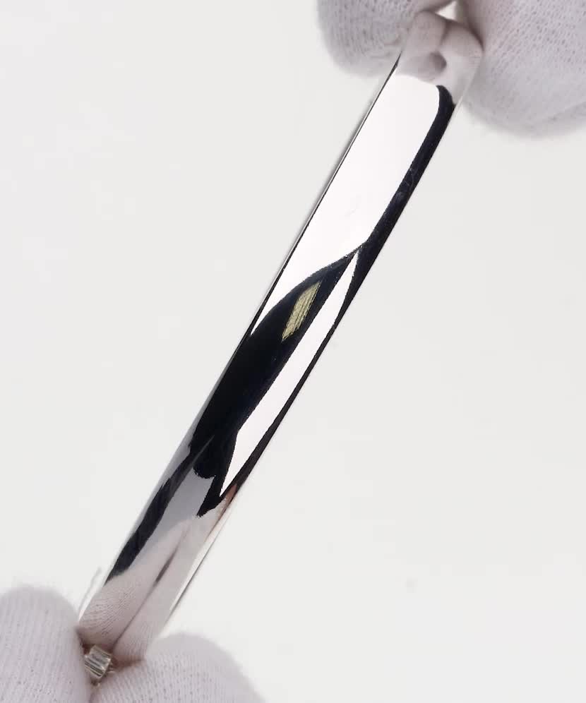 Sidabrinė Kieta Apyrankė - Sidabrinės apyrankės - Goldinga