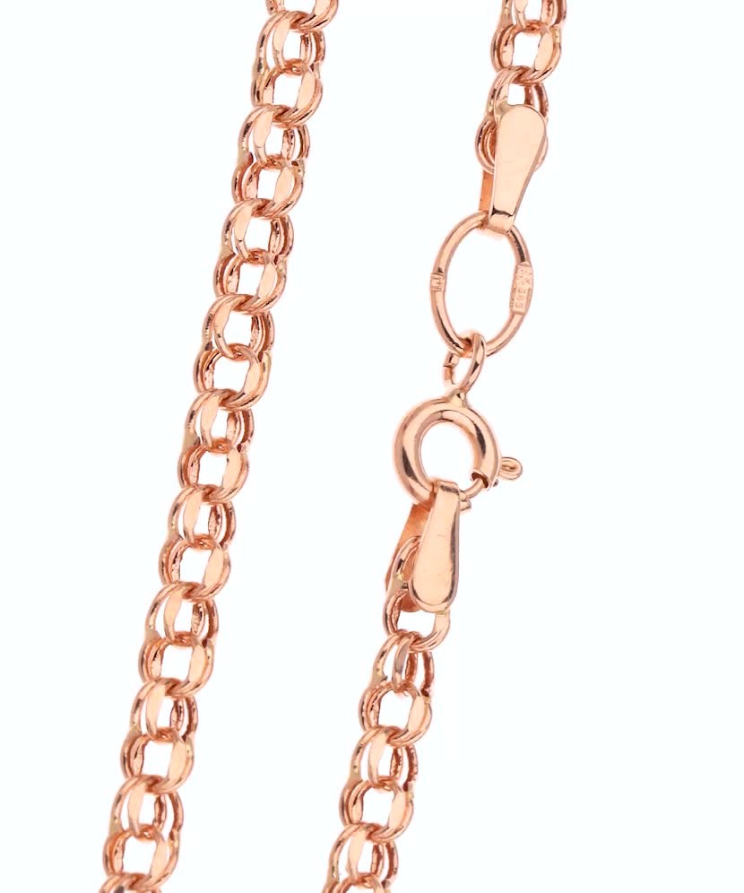 Auksinė apyrankė "Bismark" 3.1mm  - Goldinga