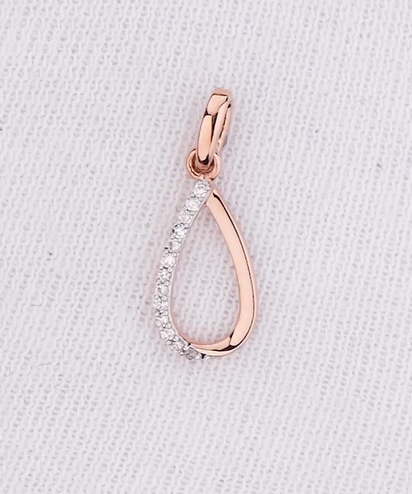 Auksinis pakabukas su deimantais  - Goldinga