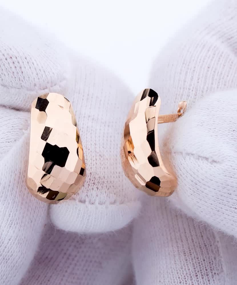 Auksiniai auskarai  - Goldinga