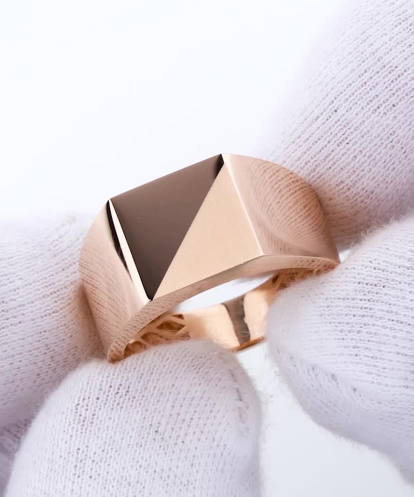 Auksinis vyriškas žiedas  - Goldinga