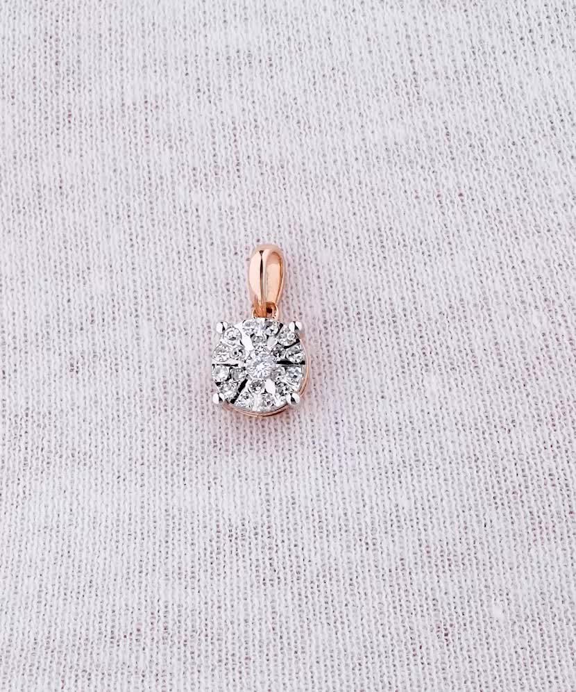 Auksinis pakabukas su briliantais  - Goldinga