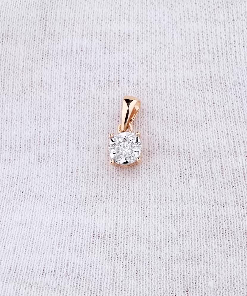 Auksinis pakabukas su deimantais  - Goldinga