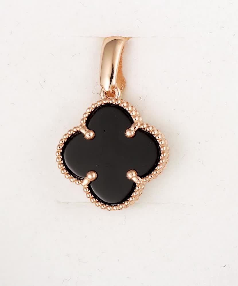 Auksinis pakabukas su emale - Auksiniai pakabukai - Goldinga